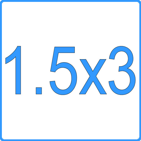 1.5x3 Multi-Mono