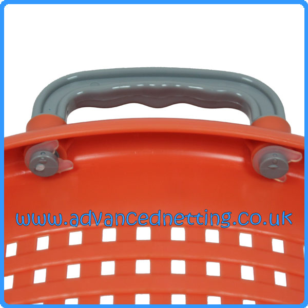 Orange Plastic 44ltr Fish Basket