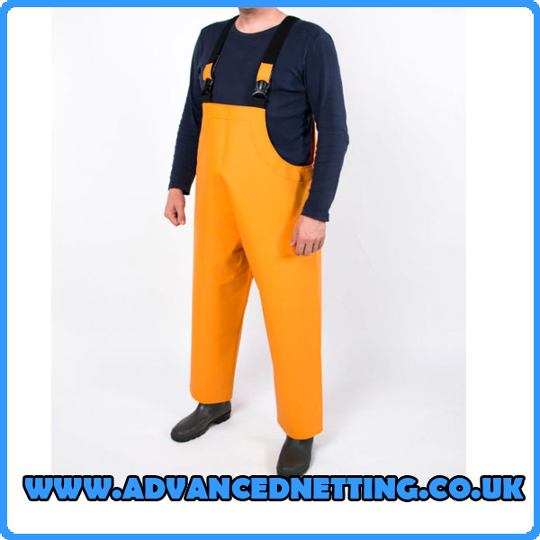 Damex Bib & Brace Trousers - Orange