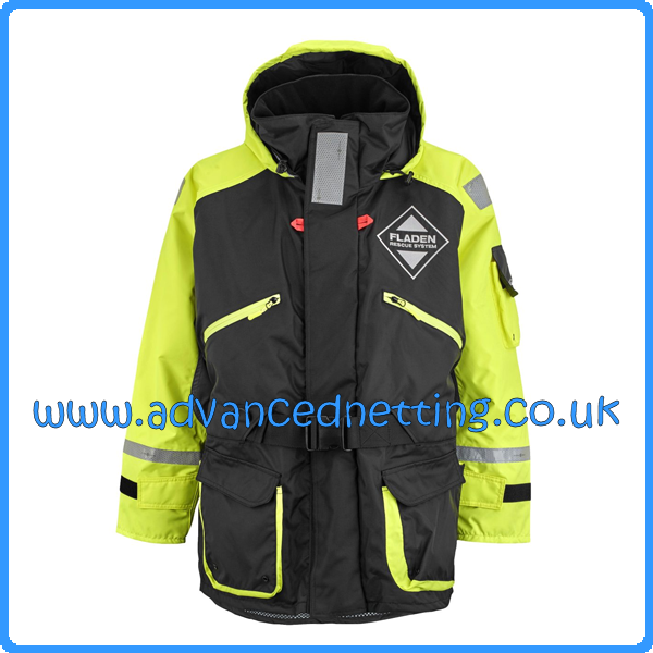 Fladen Flotation Jacket 22-846 Black/Yellow