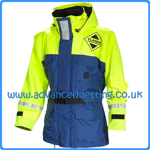 Fladen Flotation Jacket 22-846 Blue/Yellow - Click Image to Close