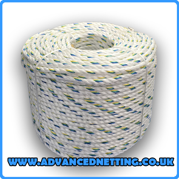12mm White Ocean Polysteel Rope 220m Coil