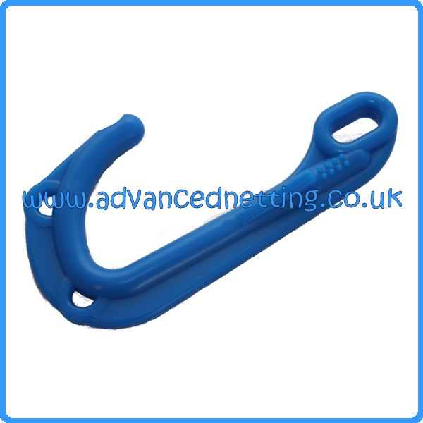 Large Blue Pot/Creel Hook with Extra Grip - Click Image to Close