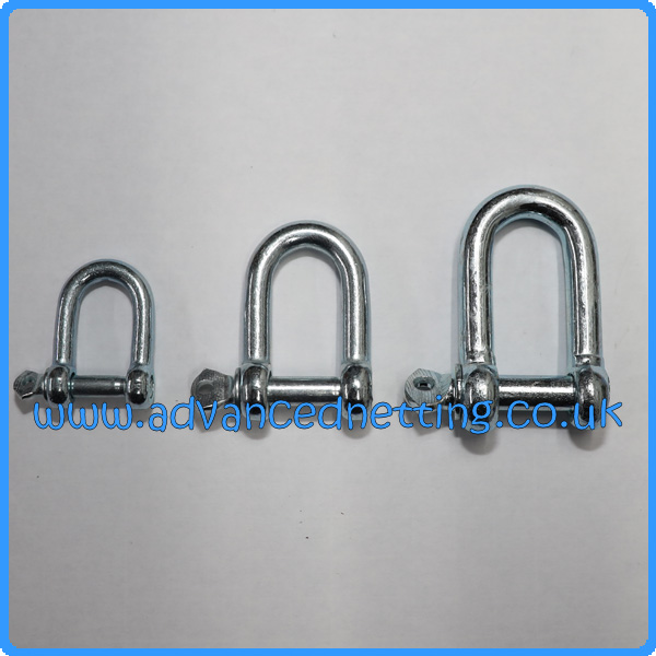 Galvanised 'D' Shackle - Click Image to Close