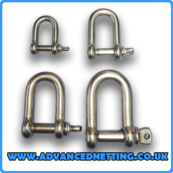 316 Stainless Steel 'D' Shackle